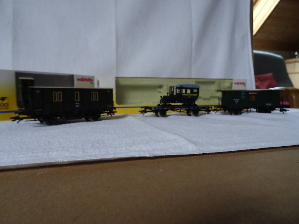 Modellini di ferrovie: Sonderwagen Set Deutsche Post – Usato da Riken AG venduto da Heizer56