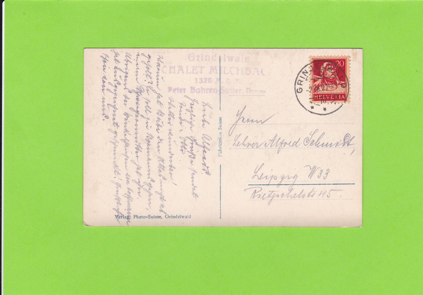 Cartoline postali: Gletscherwanderung-Grindelwald – Usato da St. Peterzell venduto da neckertal 1
