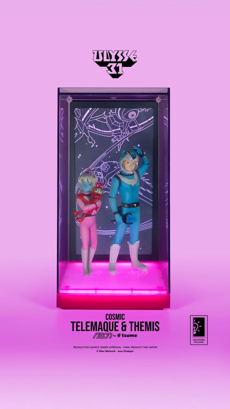 Ulysse 31 Neon 1/9 Telemachus & Themis Cosmic Version 20 cm (Neu und ...