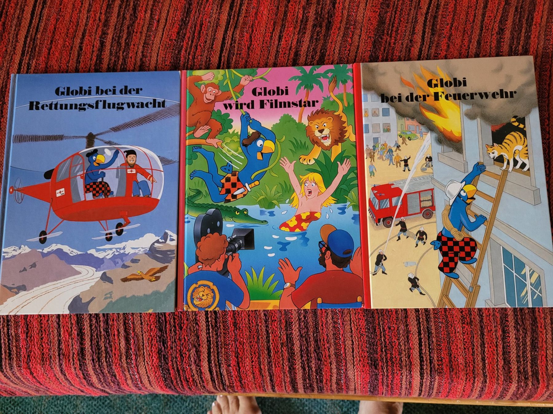 Livres: 3 Globi Buecher neuwertig – D'occasion à Hondrich par Ebro01