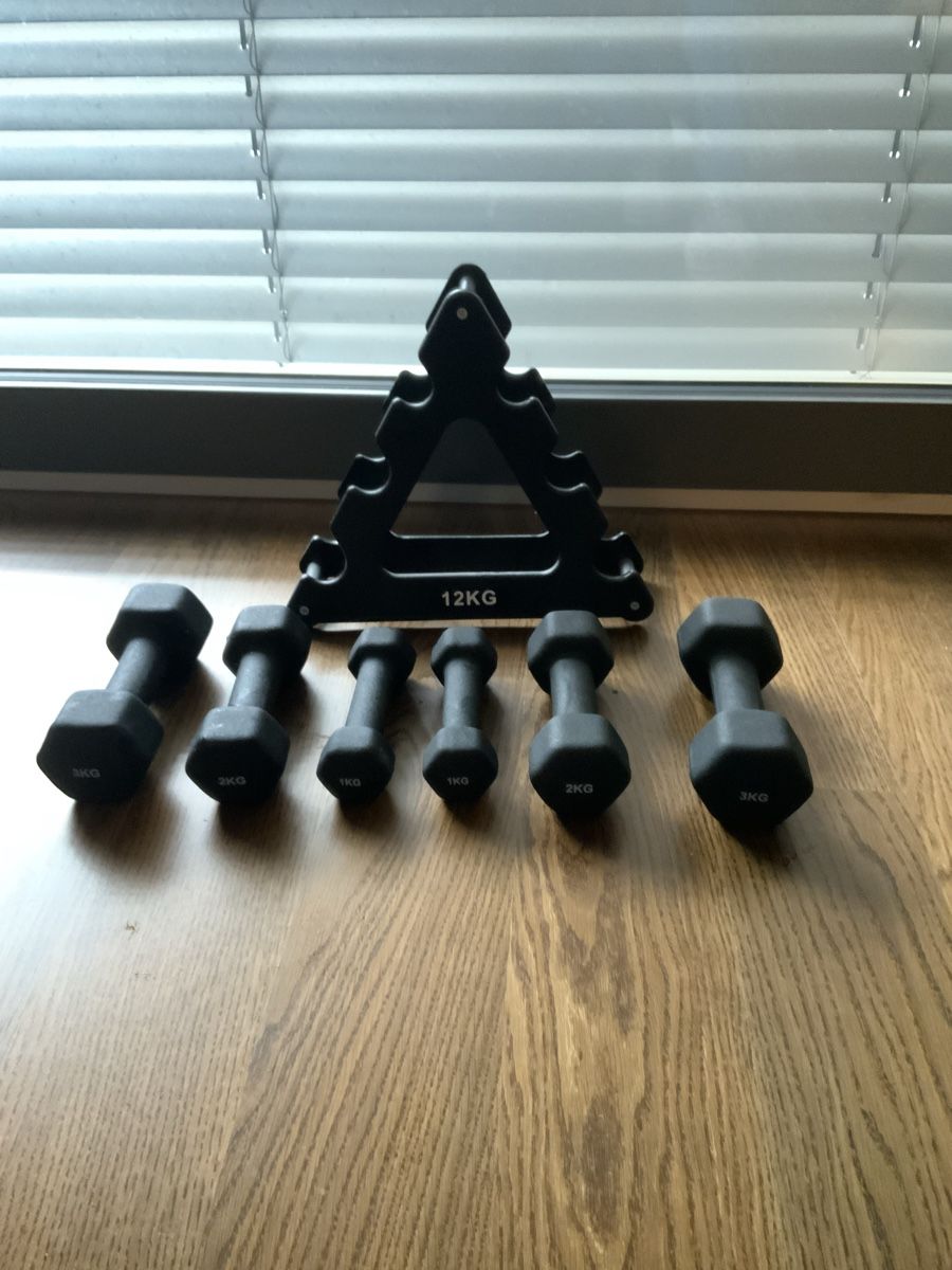 Manubri & Pesi: Tunturi dumbbell weight set – Usato da Zürich venduto da ALT1