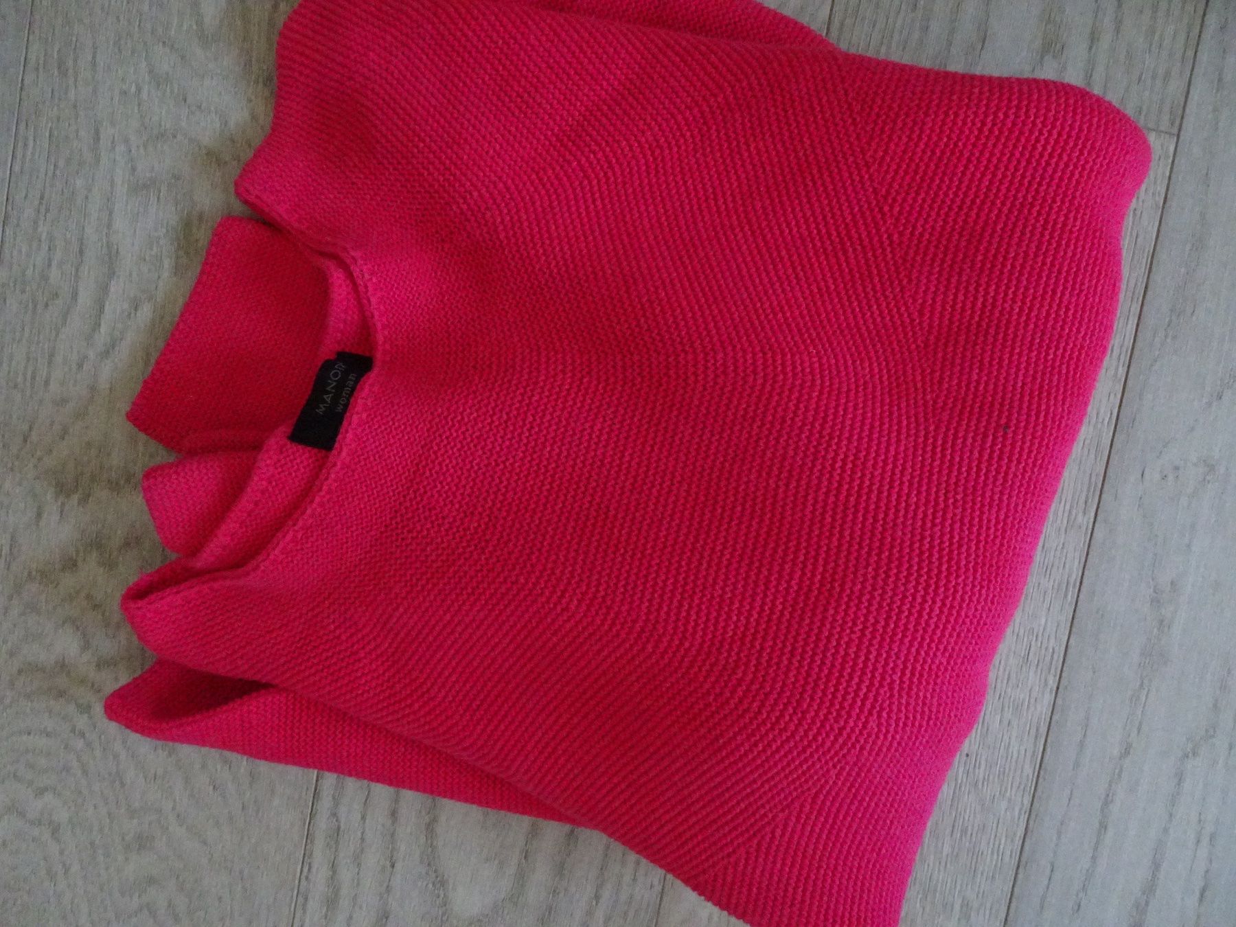 Manor Maglioni & Felpe: Pullover himbeer rot aus 100 % Baumwolle, Gr. 44, neu, MANOR – Nuovo (secondo la descrizione) da Winterthur venduto da Riiita 4