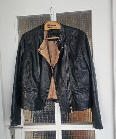 Massimo Dutti Lederjacke Damen – Gr. 42 – Wie NEU