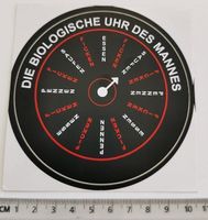 Die biologische Uhr des Mannes (Aufkleber, PVC)