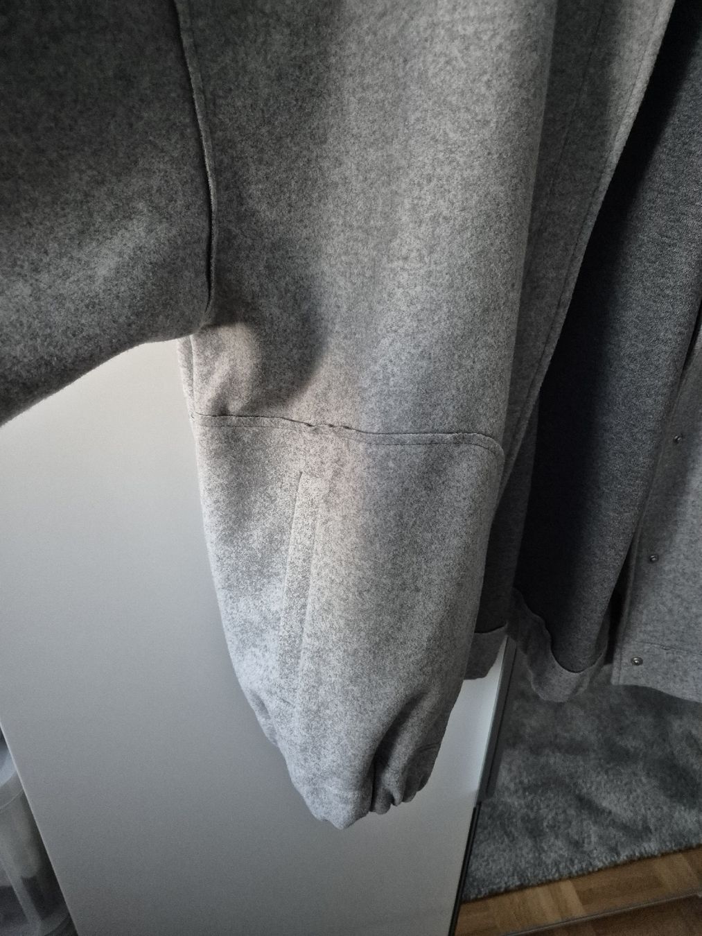 Stradivarius Giacche: Stradivarius Jacke, grau, Grösse S, oversized - ungetragen – Nuovo (secondo la descrizione) da Goldach venduto da nikkaaa 2