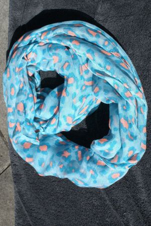 Foulard / Schlaufenschal Türkis NEU