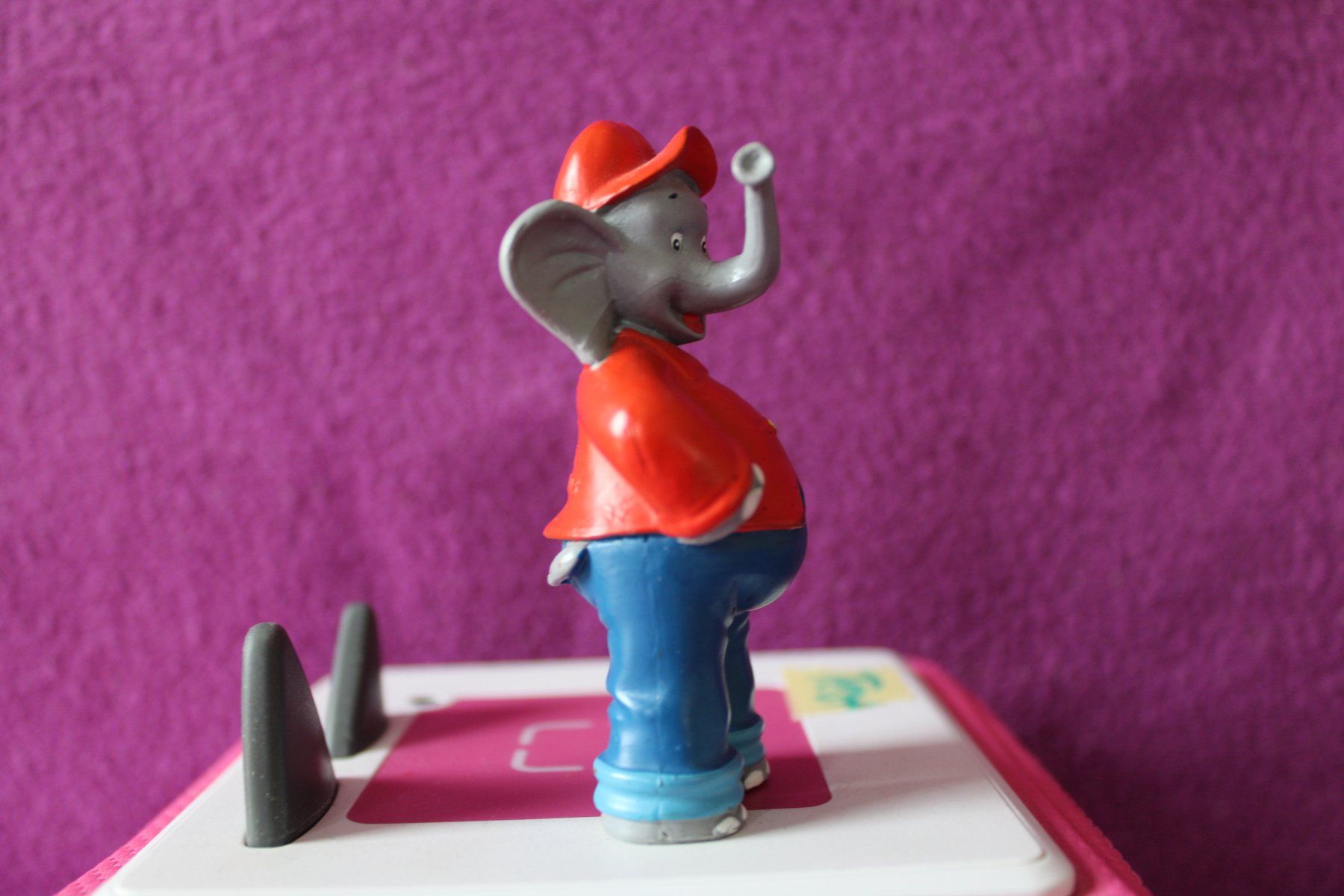 Tonies Giocattoli: Tonie Box Figur - Benjamin Blümchen - Der Zoo Kindergarten – Usato da Müllheim Dorf venduto da Seeeule01 1