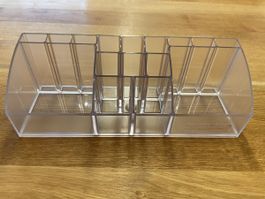 Durchsichtiger Organizer für Kosmetik, sehr praktisch!