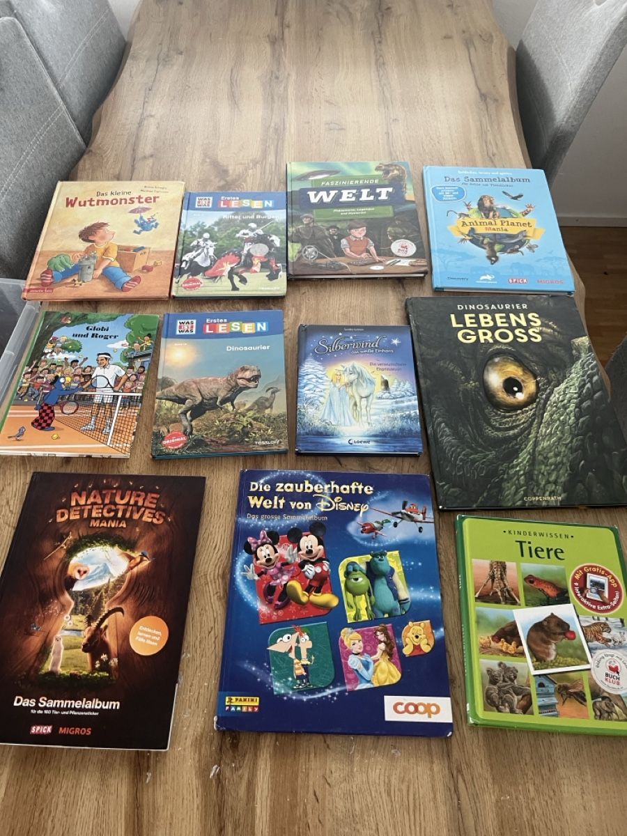 Libri: Kinderbücher und Gemeinschaftsspieleset – Usato da Rickenbach LU venduto da Gigaxo