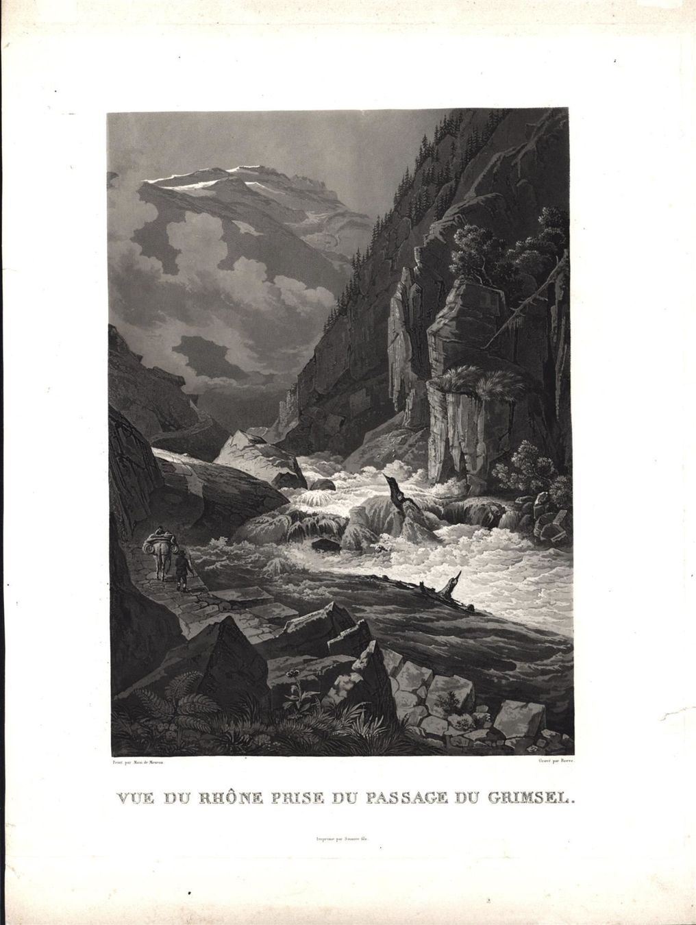 Stiche: Grimsel Rhone von De Meuron – Gebraucht aus Rafz von Helvet32