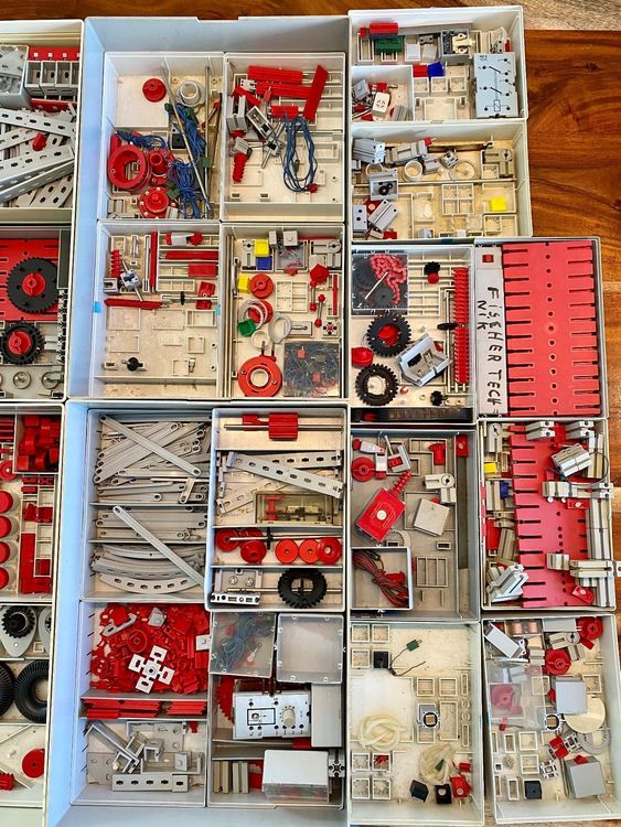 FischerTechnik 400 Grundkasten - Jeu De Construction Vintage Complet (Allemagne)