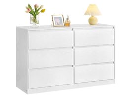 Kommode mit sechs Schubladen für Schlafzimmer