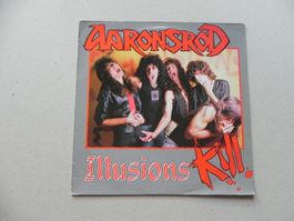 LP USA Heavy Metal Band Aaronsrod 1986 Illusions Kill