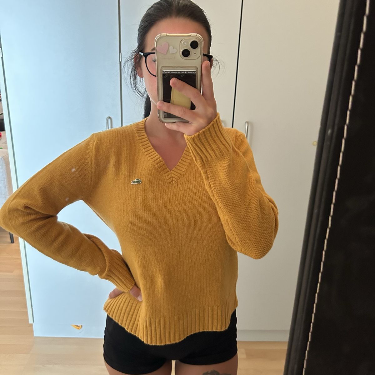 Lacoste Pullover & Sweatshirts: Lacoste Pullover V-Ausschnitt Grösse 38, eher 34-36 – Gebraucht aus Ebikon von luu_2x95 1