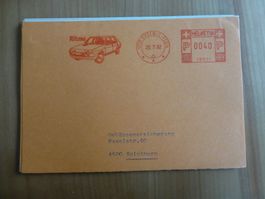 Bättwil- Flüh, Werbung der Fiat Ritmo 1982