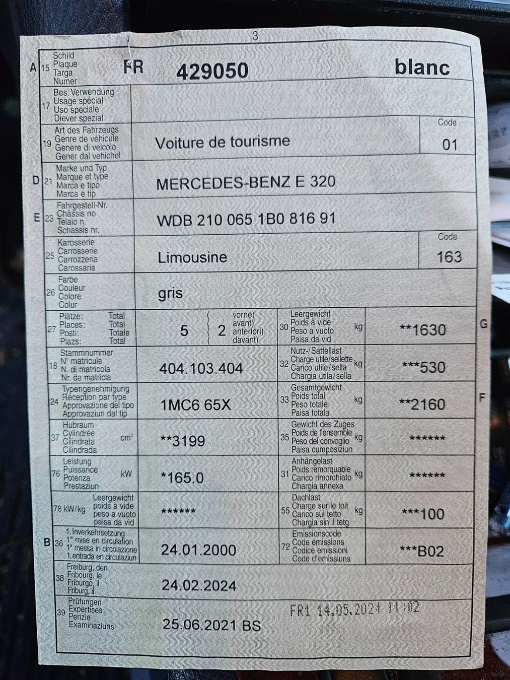Mercedes-Benz Automobili: Mercedes E320 W210 – Usato da Misery venduto da Xtrix71 8