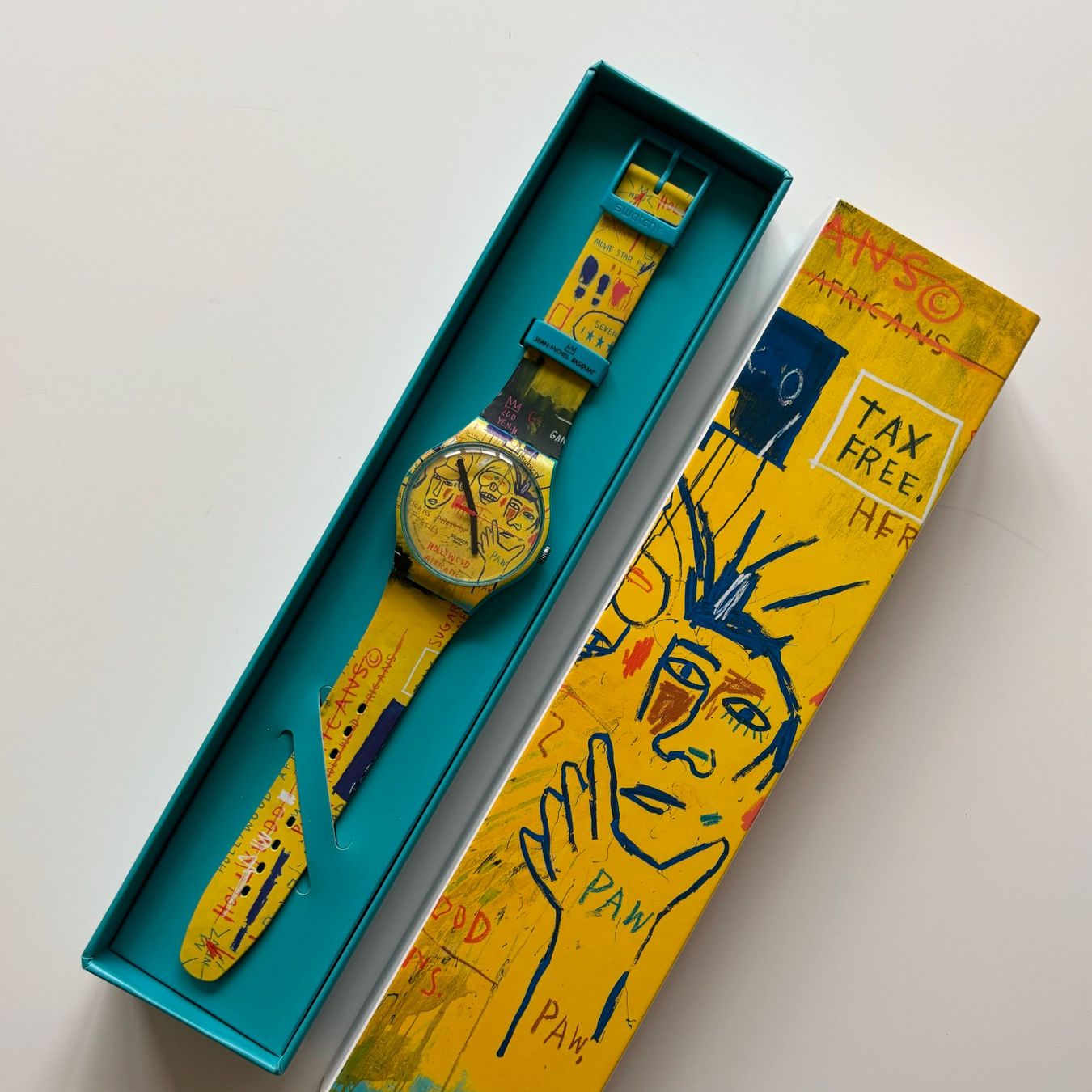 Swatch Orologi: Swatch x Jean-Michel Basquiat - New – Nuovo (secondo la descrizione) da Lausanne venduto da David.O