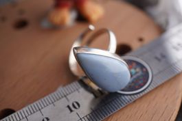Vintage-Ring Angelit Blau    Ring  ab 1.- Rausverkauf
