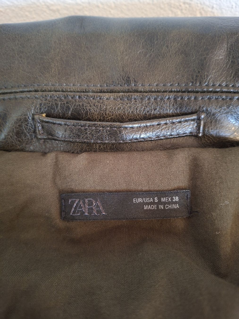 Zara Jacken: ZARA Herren Jacke Lederoptik Gr. S – Neu (gemäss Beschreibung) aus Rüti ZH von FelipeCH1993 3