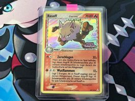 2006 POKEMON Rasaff Holo EX Holon Phantoms 50