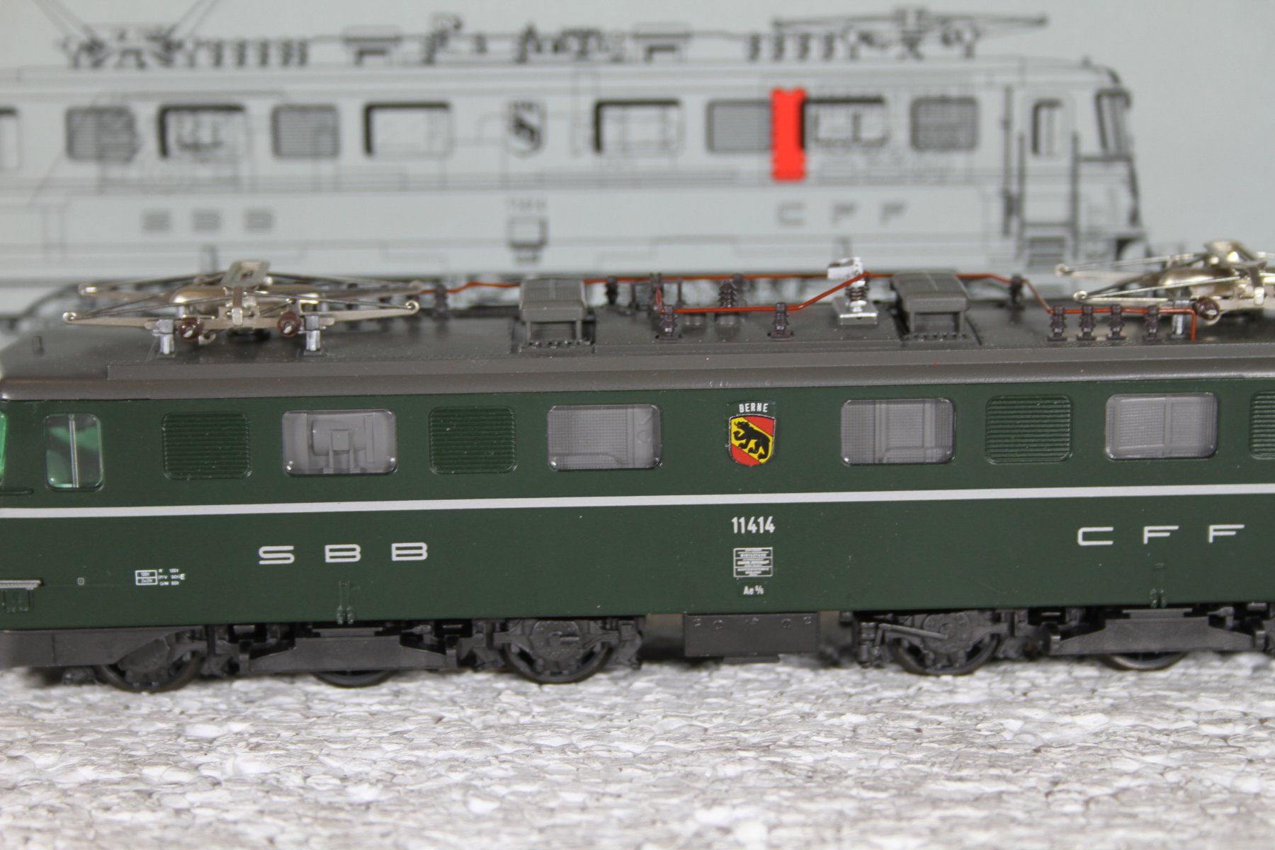 Märklin Modelleisenbahnen: Märklin 3638 SBB Ae 6/6 Bern digital – Gebraucht aus Triesen von cor_62ts 1