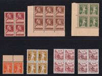 Briefmarken Lot "ungestempelt, postfrisch" ab Altschweiz