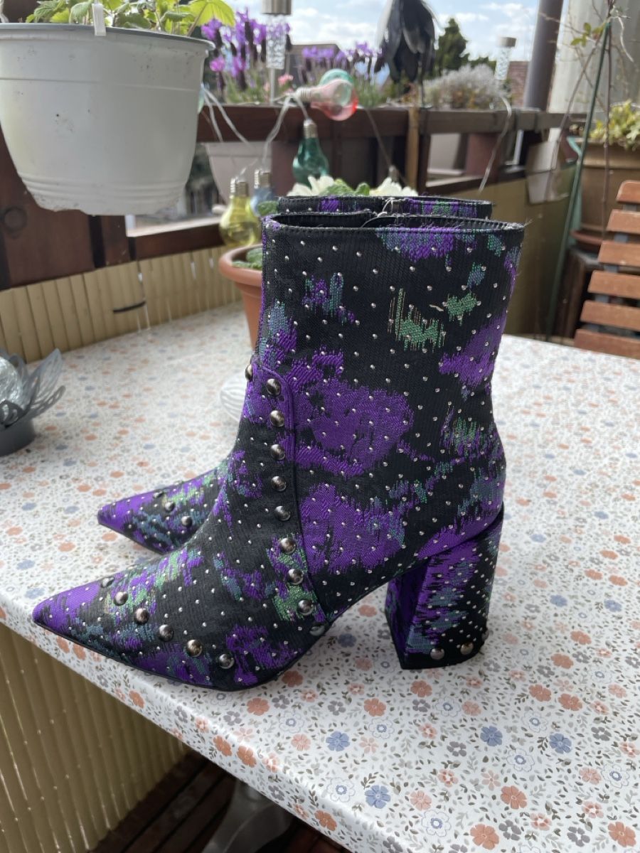 Topshop Scarpe da donna: TOPSHOP Stiefelette, bunt, NEU, Gr. 37 – Nuovo (secondo la descrizione) da Meilen venduto da delta-da-spica 1