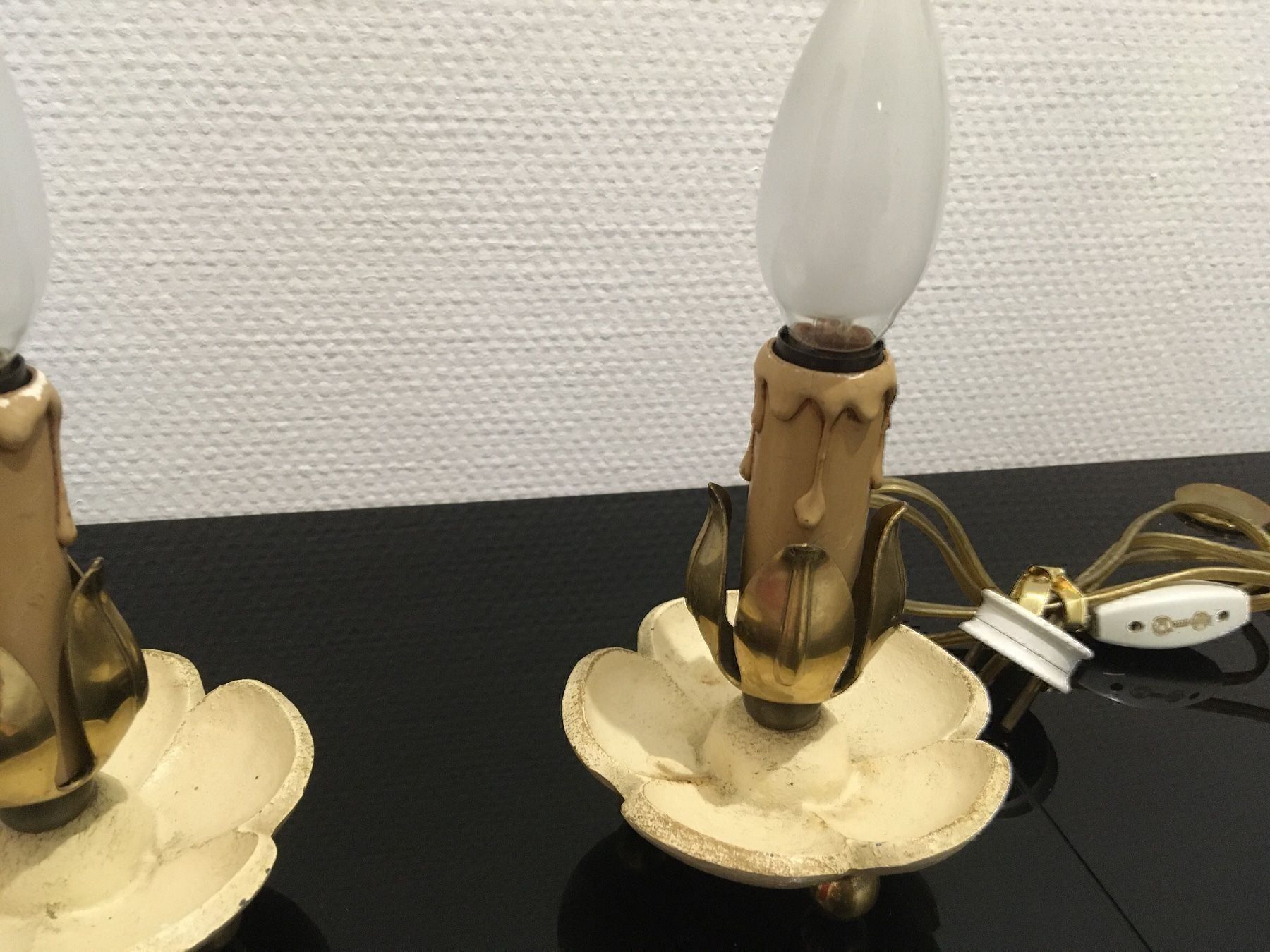 Lampen: Paires de lampe de chevet 1950 – Gebraucht aus Vernier von Leandro055 2