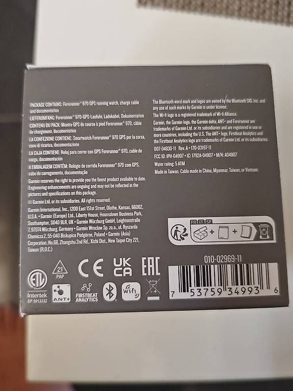 Smartwatch: Garmin  Forerunner 970 Weiss – D'occasion à Roggwil TG par Much58 3