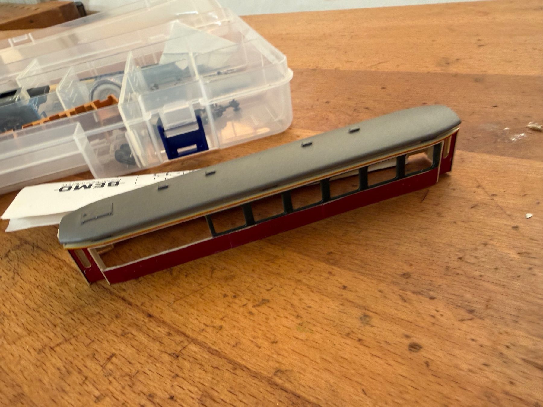Bemo Modellini di ferrovie: MOB, B203-206 + AB96, en construction + pièces – Usato da Chexbres venduto da rochecolombe 3