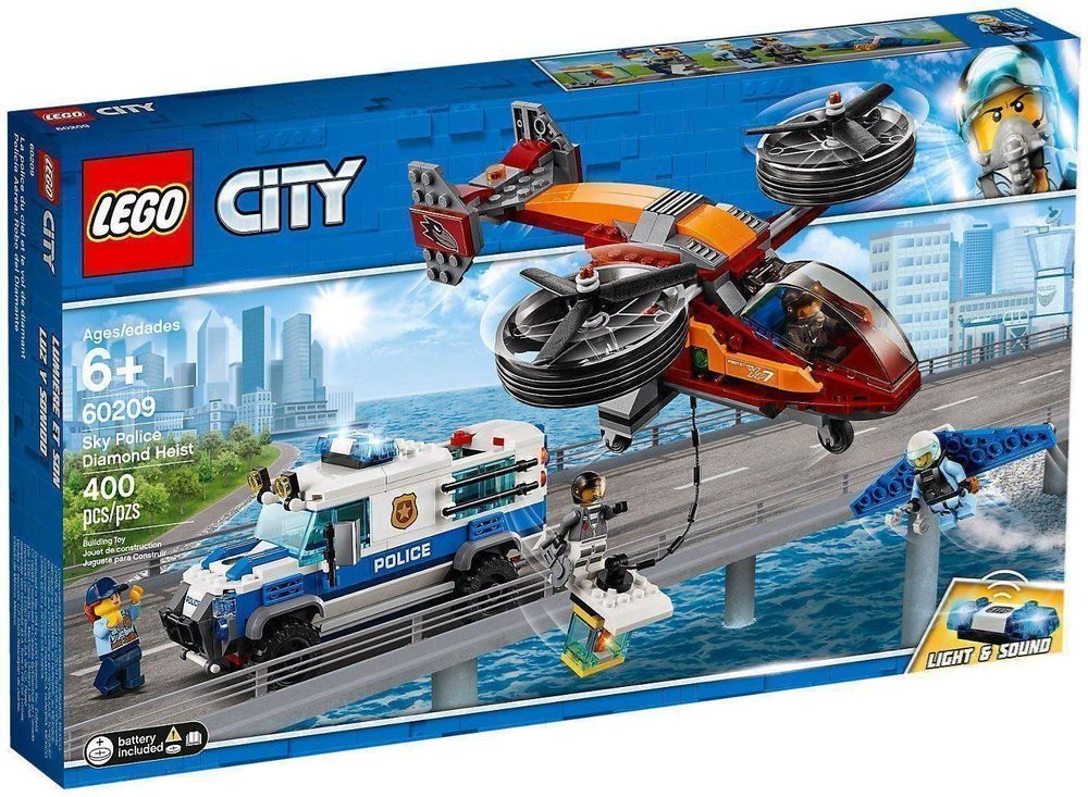 Avion policia lego hotsell