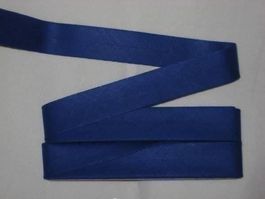 Schrägband royalblau Breite 2cm /1cm