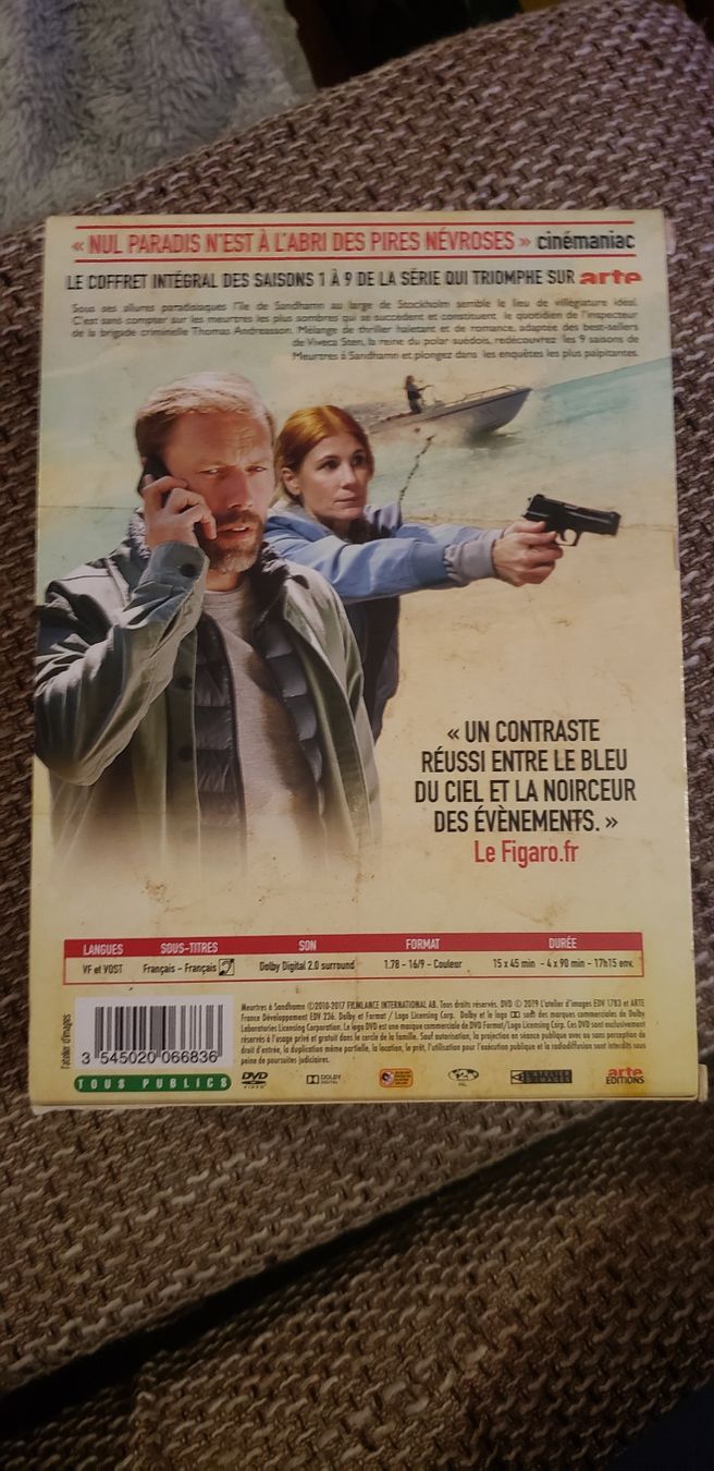 Tutti i DVDs: Meurtres à Sandhamn, saisons 1 à 13 – Usato da Le Séchey venduto da Jill93 1