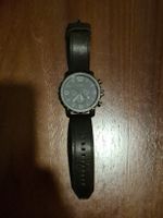 Fossil Men's Watch, Black Leather Strap, Great Look!