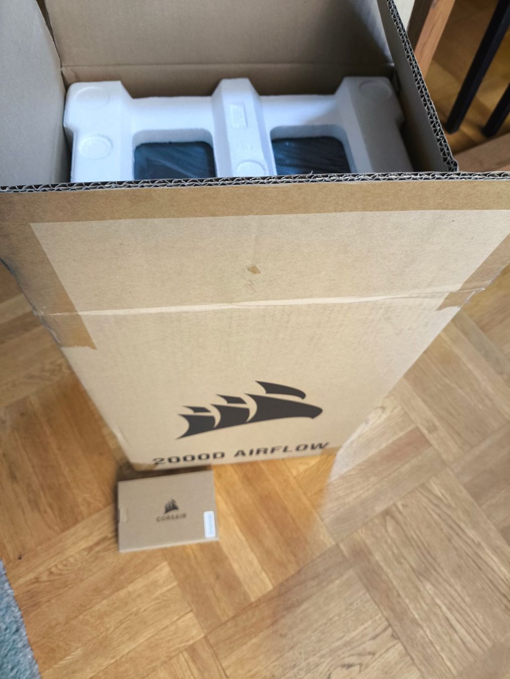 Corsair Custodie: Corsair PC mini-ITX Gehäuse Airflow 2000D – Usato da Möhlin venduto da mcintel 3