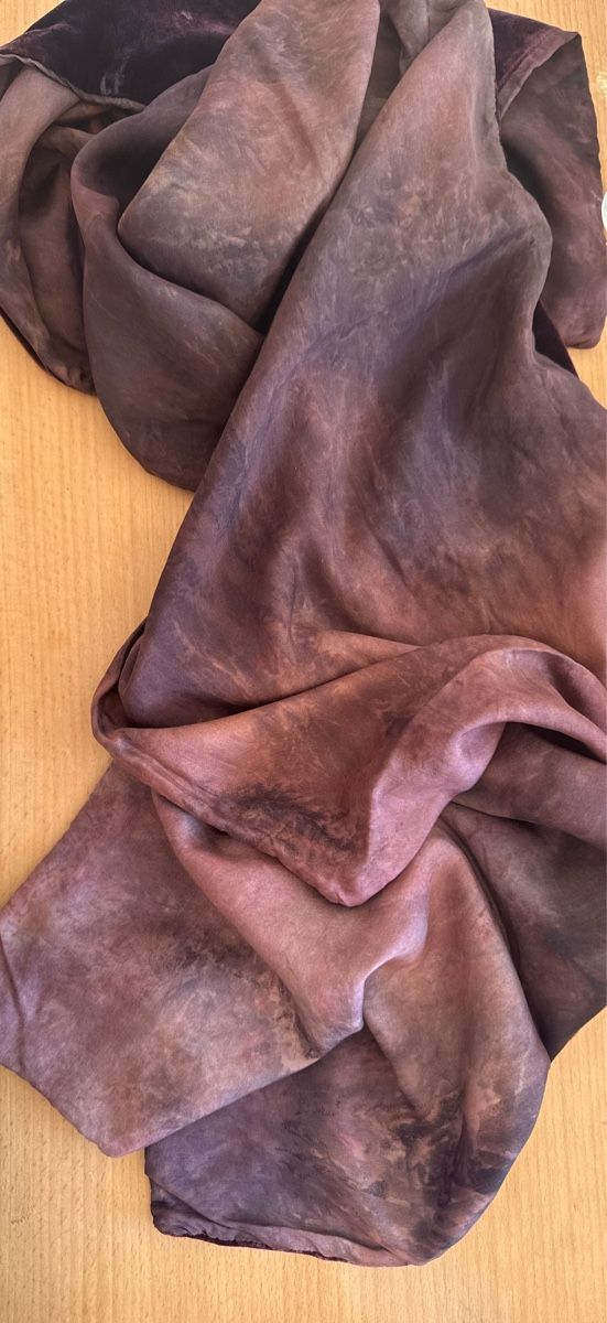 Foulards, Tücher & Schals: Seidenschal weinrot – Gebraucht aus Bern von fab_tx65 1