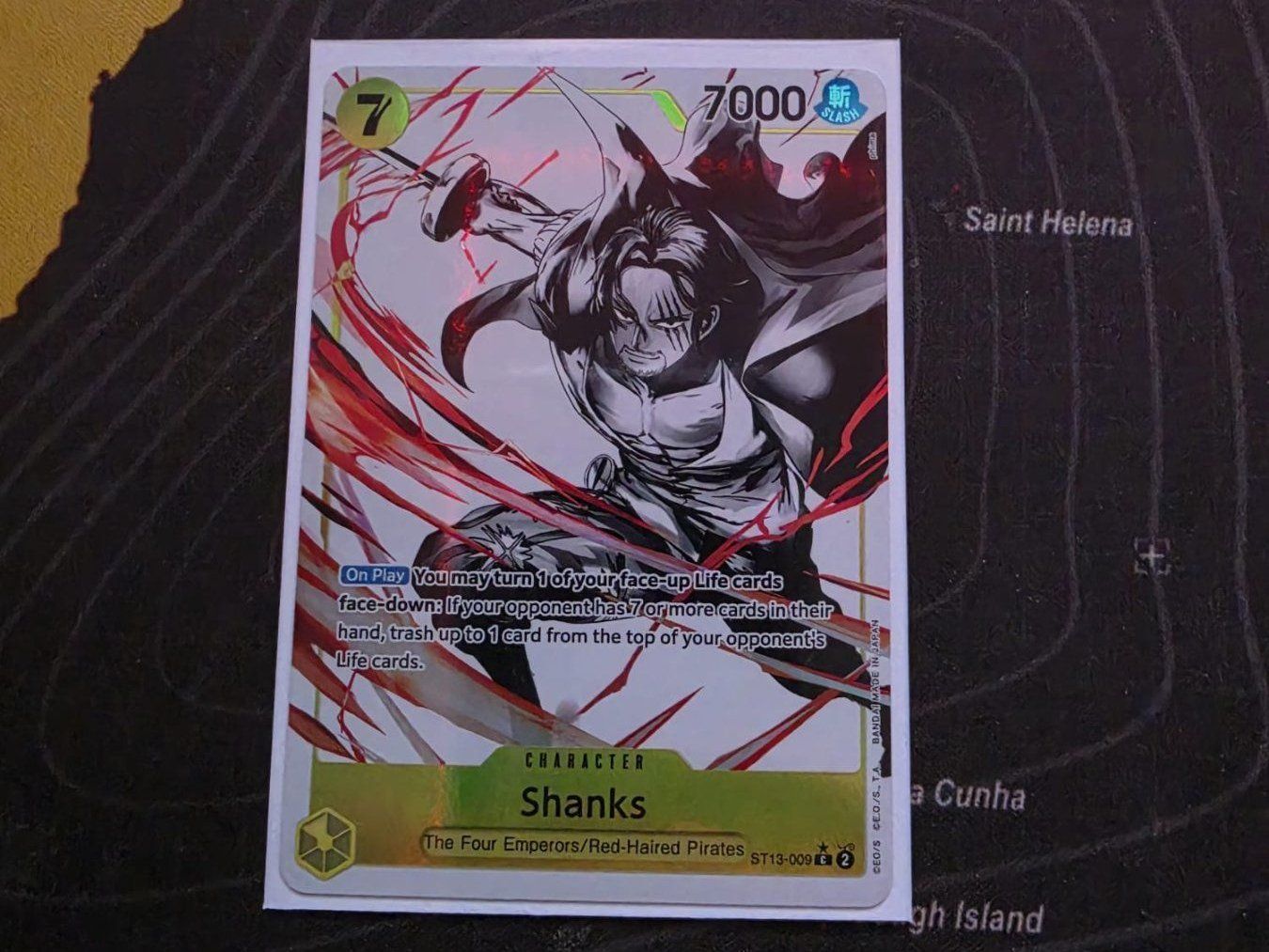 Bandai Sammelbilder & Trading cards: One Piece Shanks – Gebraucht aus Genestrerio von AM_98