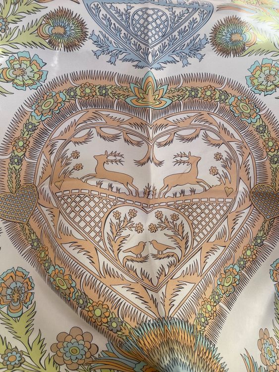Hermès Poisson Motif Cotton Pareo
