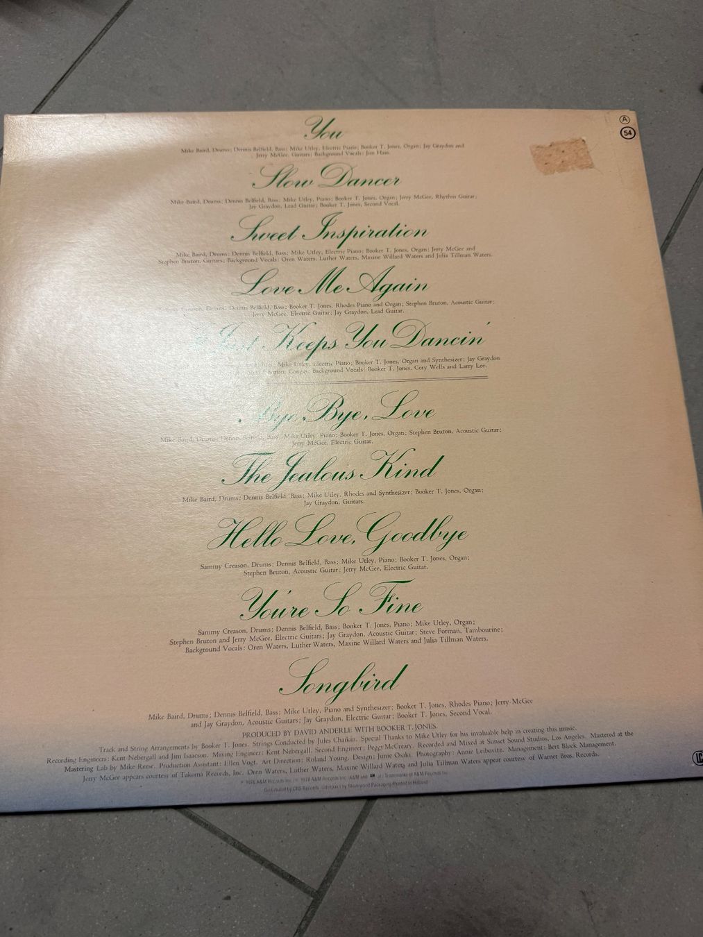 Dischi in vinile: Schallplatte / Rita Coolidge / love me again – Usato da Freidorf TG venduto da sarotiko 1