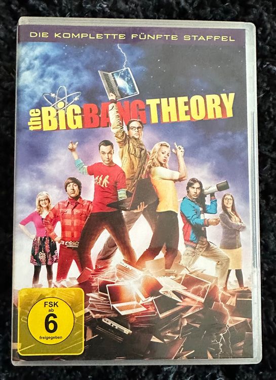 The Big Bang Theory, komplette 5. Staffel, DVD Box (Gebraucht) in ...