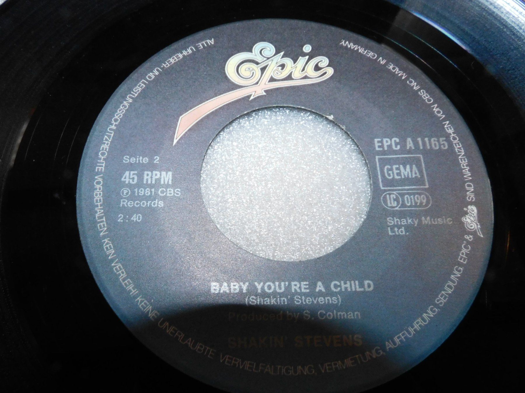 Schallplatten: Single 2 x Shakin Stevens 1981u Bobby Mc Ferrin 1988 – Gebraucht aus Sursee von 76 2