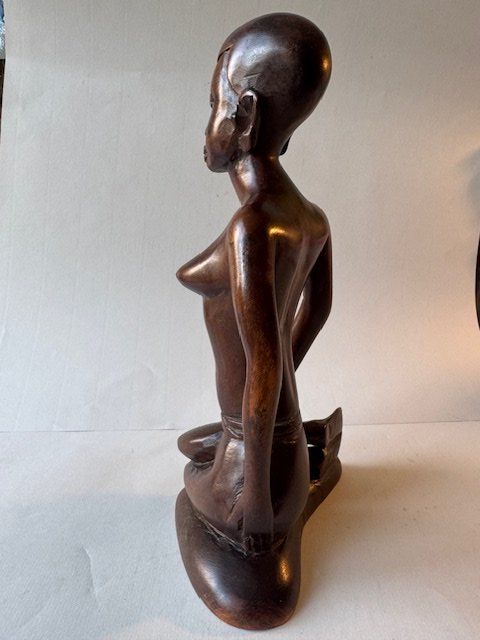 Sculture & Statue: Holzfigur Frau – Usato da Murten venduto da Bodoni59 2