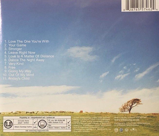 CD: Will Young – Friday's Child – Usato da Grüningen venduto da azulgris 1