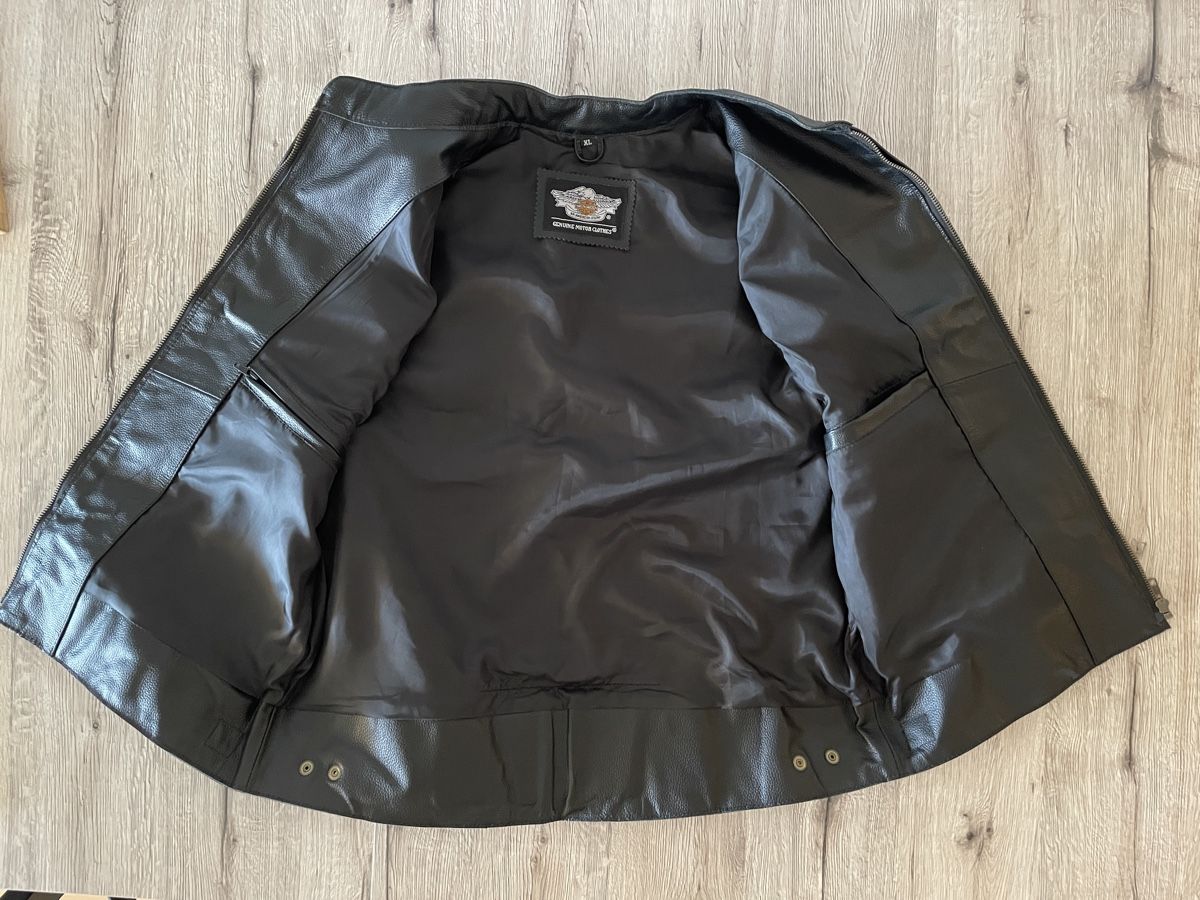 Gilet & Giacche: Original Harley Davidson Lederweste Gr. XL neu – Nuovo e nell'imballaggio originale da Ins venduto da creamo1 2
