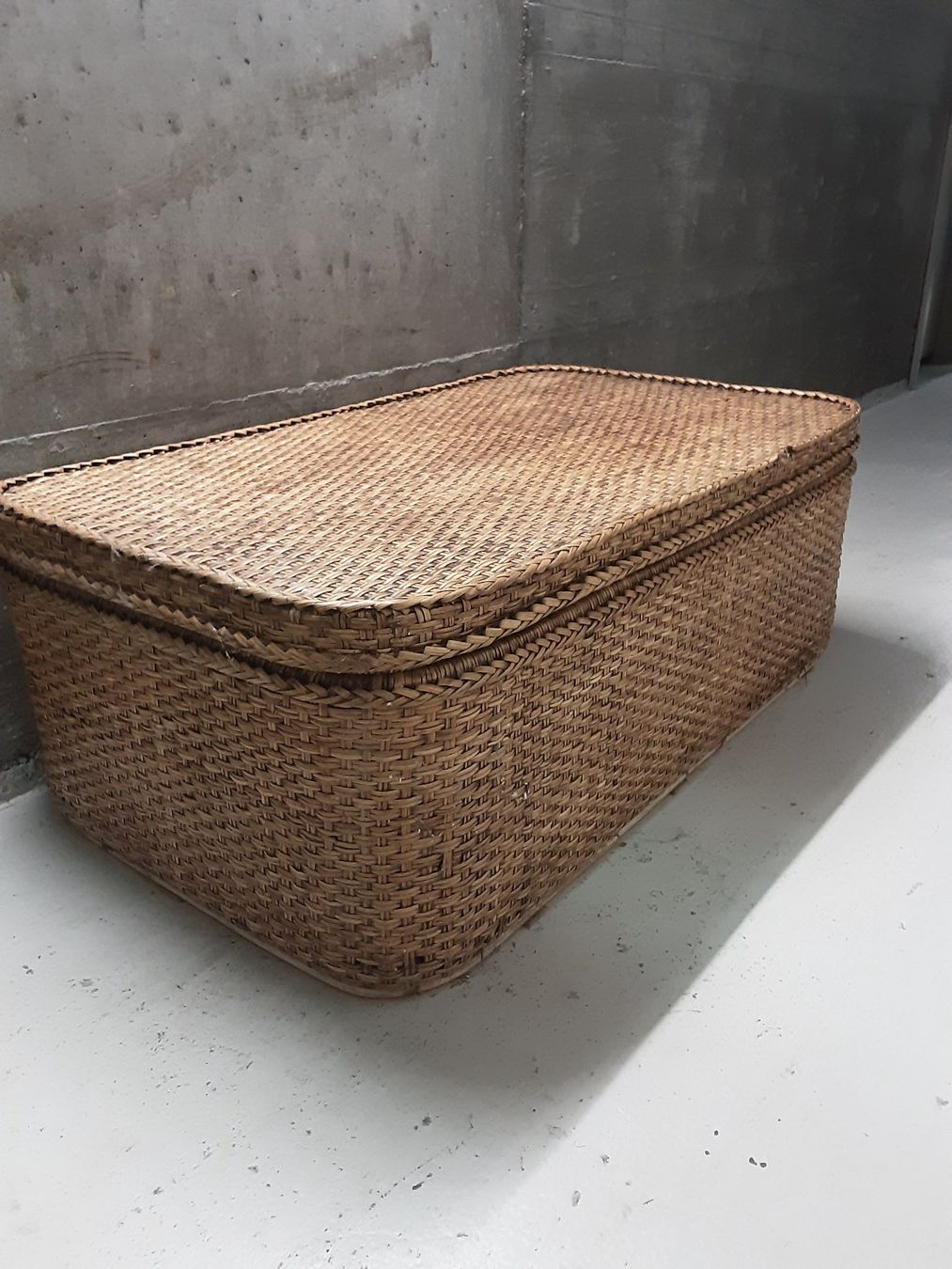 Cassapanche: Schöne Vintage Truhe aus Korb – Usato da Hinterkappelen venduto da fam_7c8v