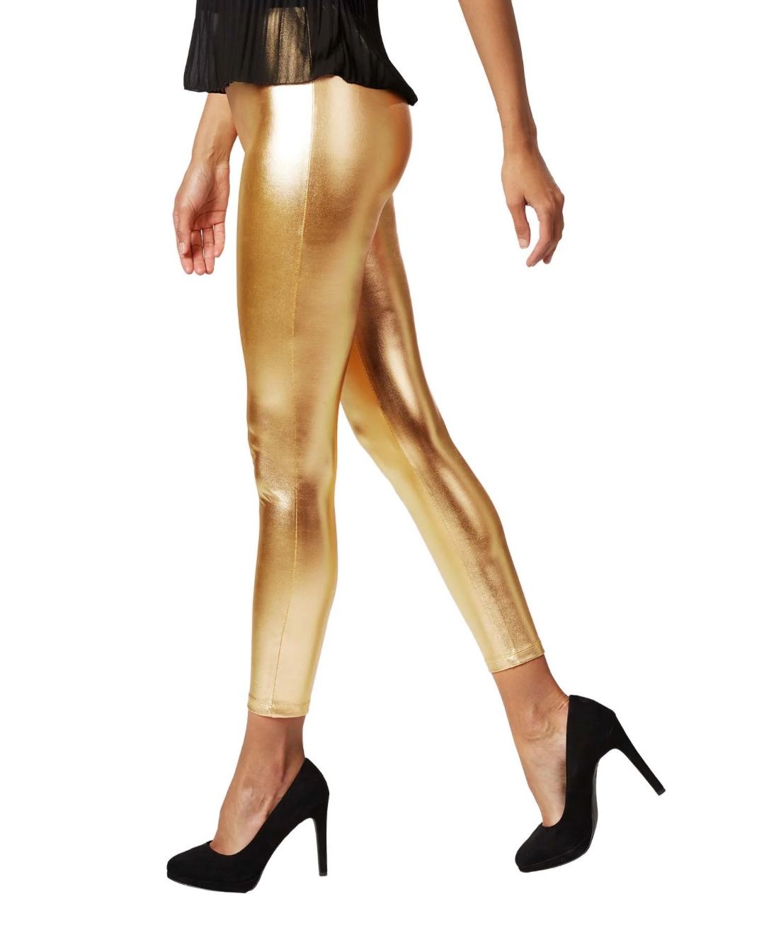 Costumi: neue Metallic-Leggings gold, Grösse S – Nuovo (secondo la descrizione) da Necker venduto da liq24 1