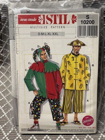 Schnittmuster für Fasnacht Kostüm