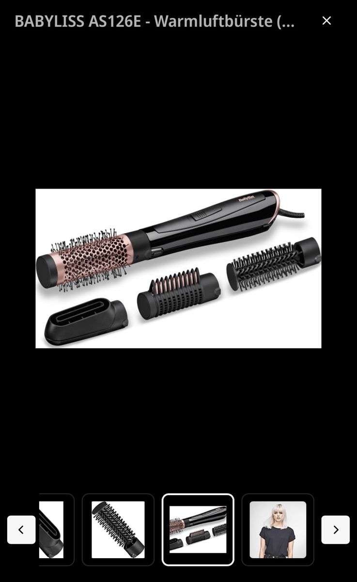 BaByliss Föhn: Babyliss Warmluftbürste – Gebraucht aus Winterthur von Adele_925 2