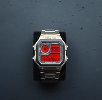 Casio Lime Violet Custom Mod Watch | 10j. Batterie