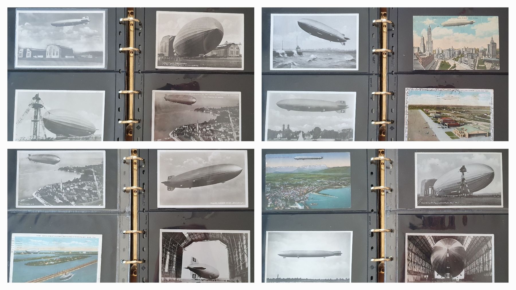 Cartoline postali: Zeppelin Postkartensammlung - 120 Stück – Usato da Kreuzlingen venduto da Rschweiz1 4